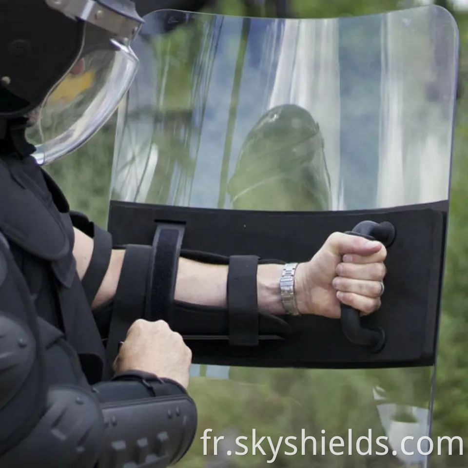 transparent security riot shield 